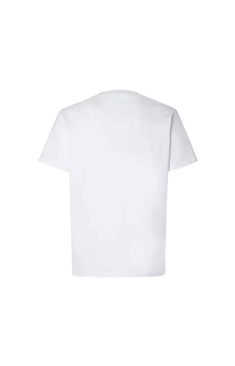T-Shirt with Tonal FF Selleria Logo in White — снимка 2