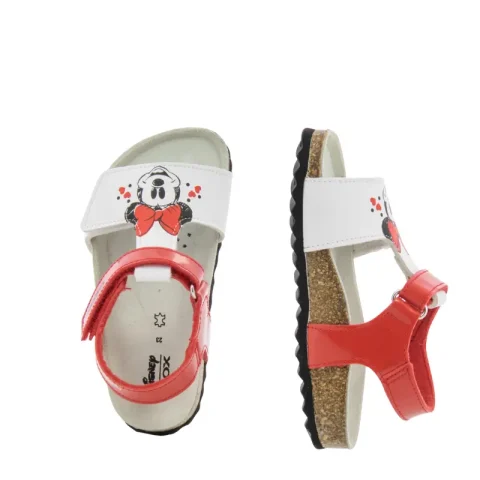 Сандали Момичета GEOX – B152RC 00254 B SANDAL CHALKI GIRL RED/WHITE — снимка 5