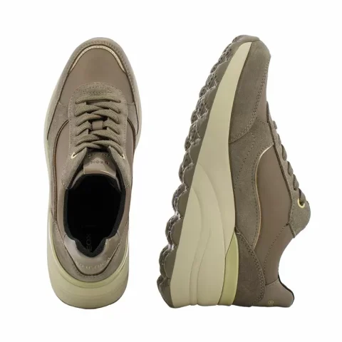 Дамски Сникърс GEOX – D45WAA D SPHERICA TAUPE — снимка 5