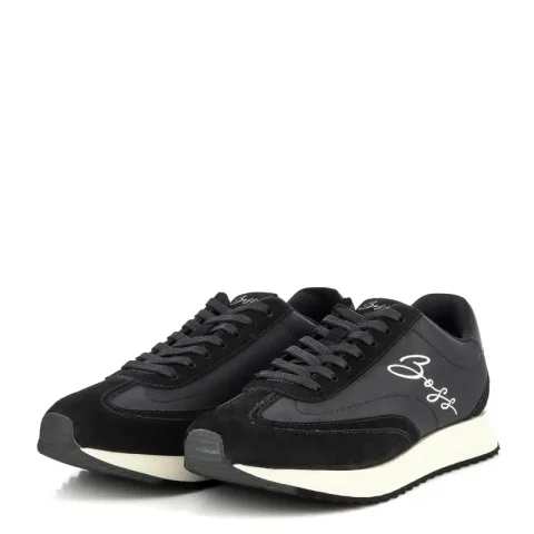 Дамски Сникърс BOSS – 50563521 MARLENY RUNN NYMFEMB BLACK — снимка 3