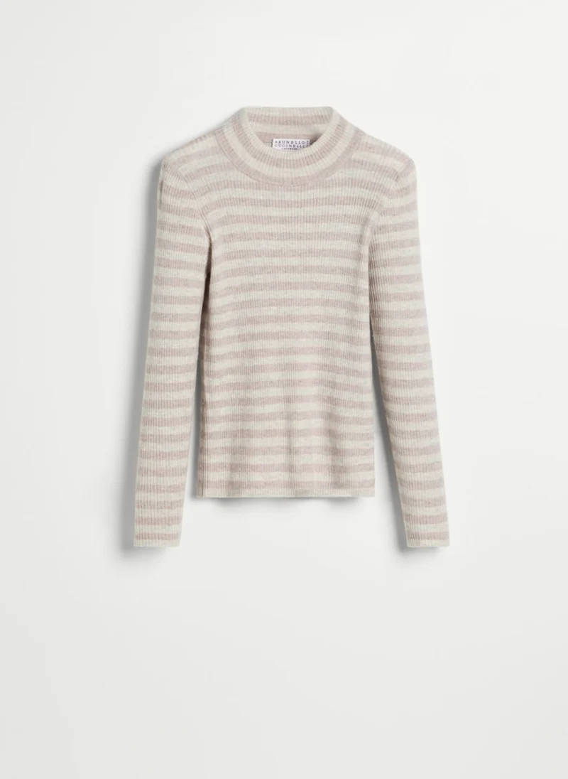 Раиран пуловер с кашмир Brunello Cucinelli Kids 10