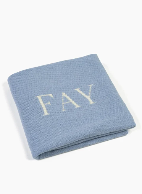 Одеяло от вълна и кашмир Fay — снимка 5