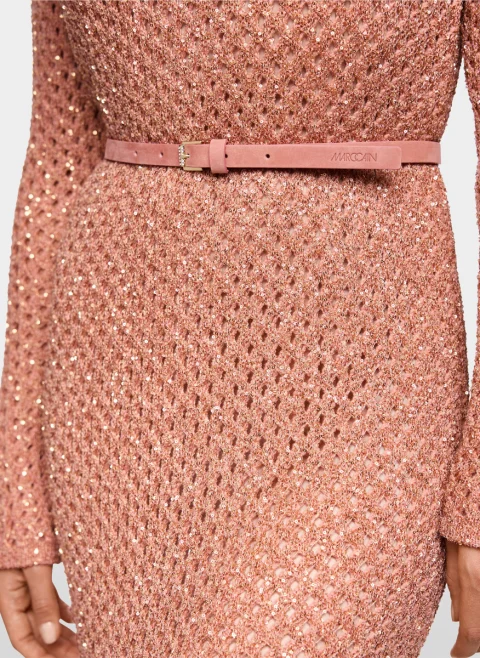 Колан от набук Marc Cain Collections — снимка 3