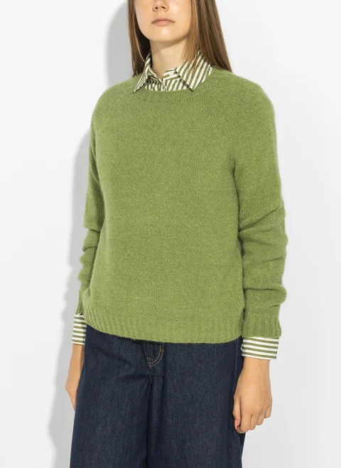 Пуловер от алпака Weekend Max Mara Wkdghiacci — снимка 2