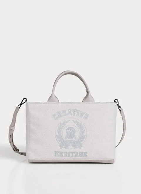 Чанта с бродерия Brunello Cucinelli Kids