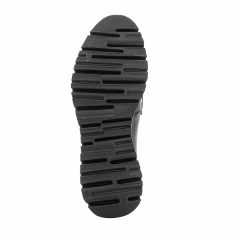 Дамски Мокасини WONDERS – C-7312 MEDIANOCHE NEGRO/CREAM/PLOMO — снимка 4