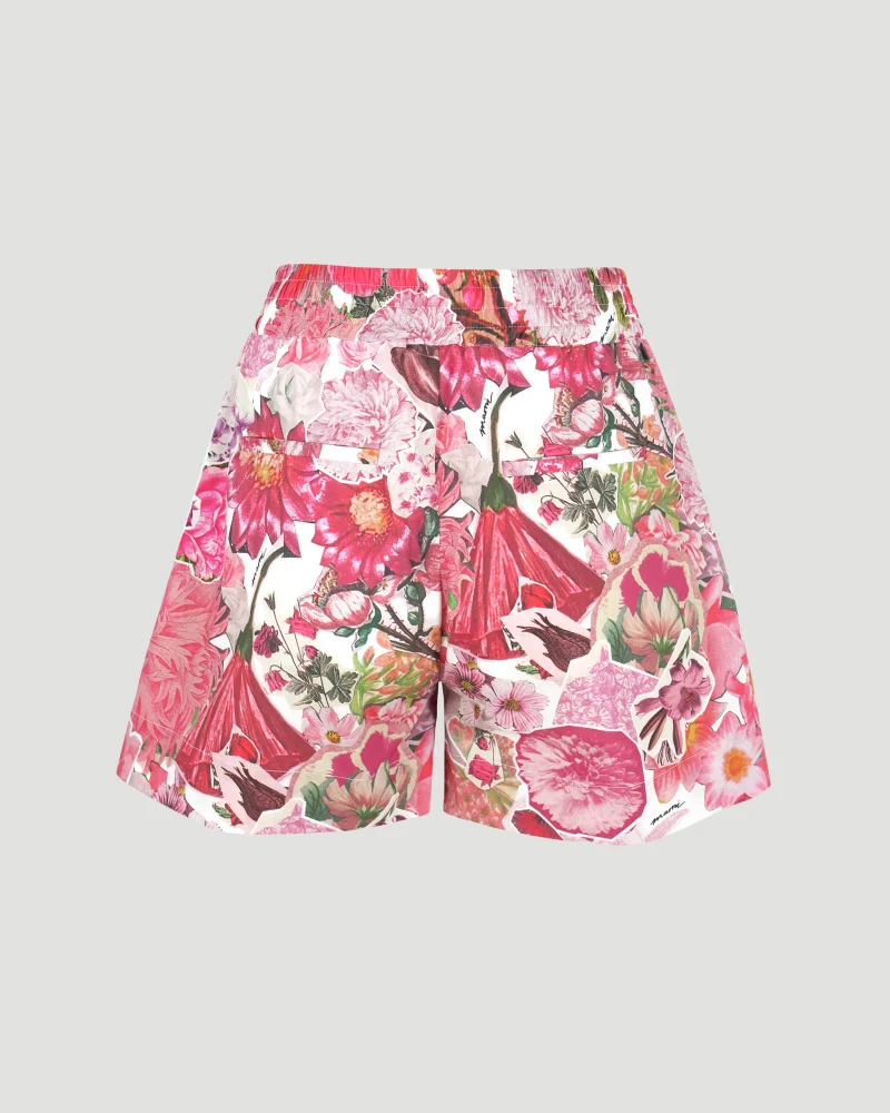 Floral Print Shorts — снимка 2