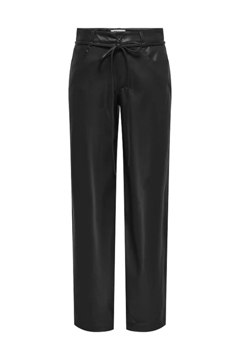 Панталон Onlgianna-Story Mw Faux Lea Pnt 15351275 19-3917TCX blackened pearl