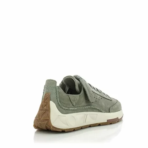 Дамски Сникърс CLARKS – 26181291 CRAFT SPEED LIGHT GREEN NUB — снимка 3