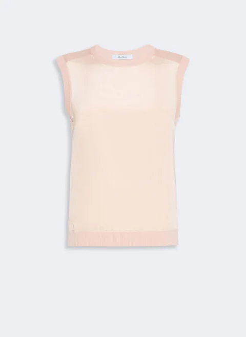 Пуловер с кашмир Max Mara Mxmginseng — снимка 4