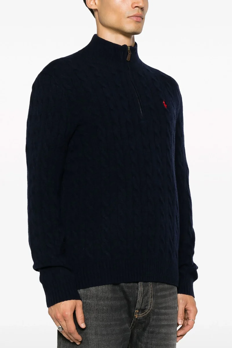 Плетено Lscablehzpp-Long Sleeve 710876766002 400 blue — снимка 2