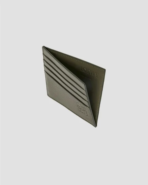 Open Plain Cardholder in Soft Grained Calfskin — снимка 3