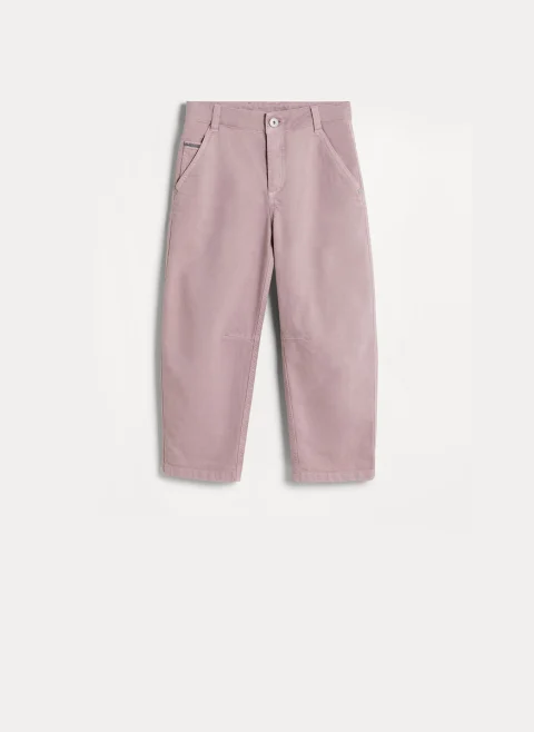 Панталон с монили Brunello Cucinelli Kids 4-6 — снимка 5