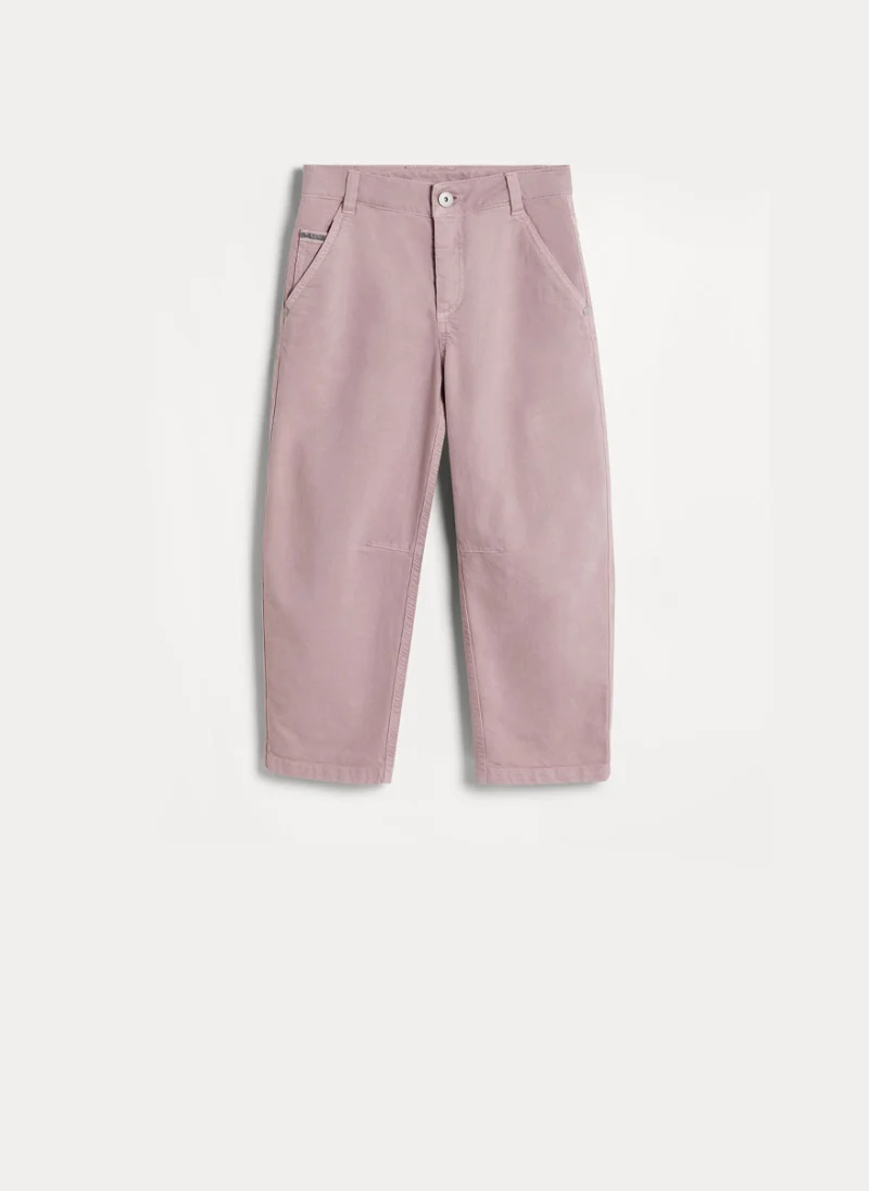 Панталон с монили Brunello Cucinelli Kids 4-6 — снимка 5