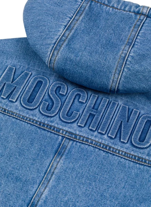 Яке от деним Moschino Kids — снимка 3