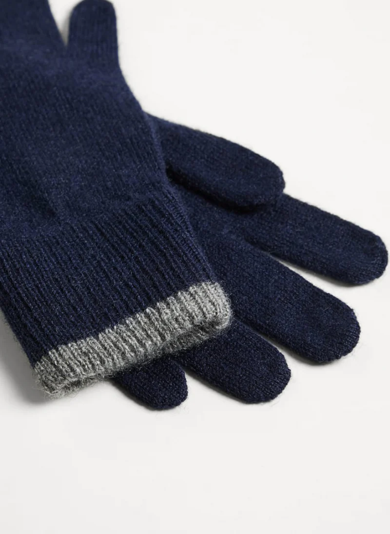 Ръкавици от 100% кашмир Brunello Cucinelli Kids M — снимка 2