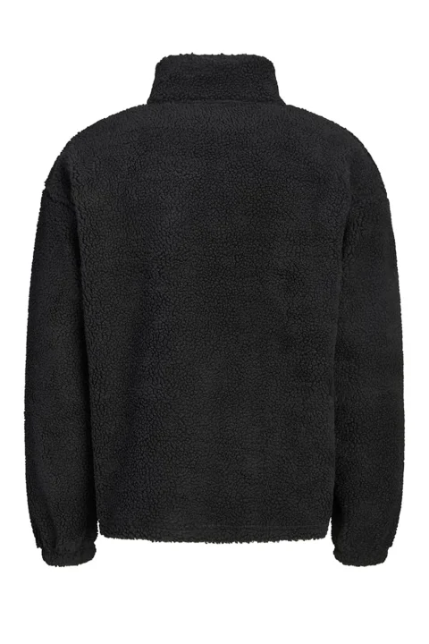 Суичър Jornorrebro Emb Teddy High Neck 12302732 C-N10 black — снимка 2