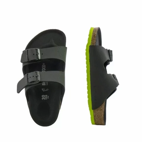 Чехли Момичета BIRKENSTOCK – 1022102 ARIZONA KIDS BLACK — снимка 5