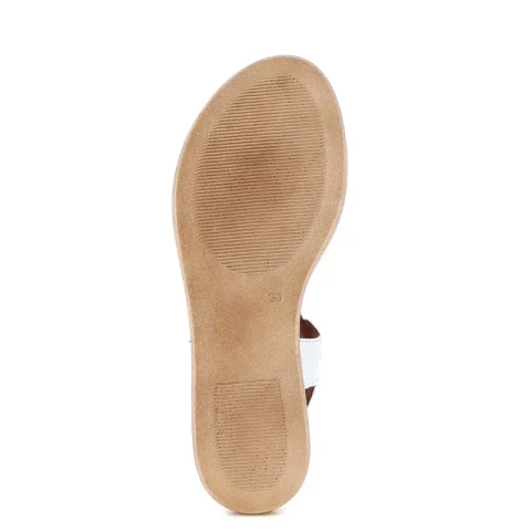 Дамски Сандали На Платформа VERONELLA – 030-166-0263 WHITE/COCONUT — снимка 4