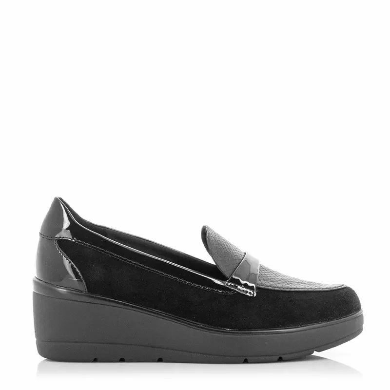 Дамски Обувки На Платформа GEOX – D46RAB D ILDE BLACK