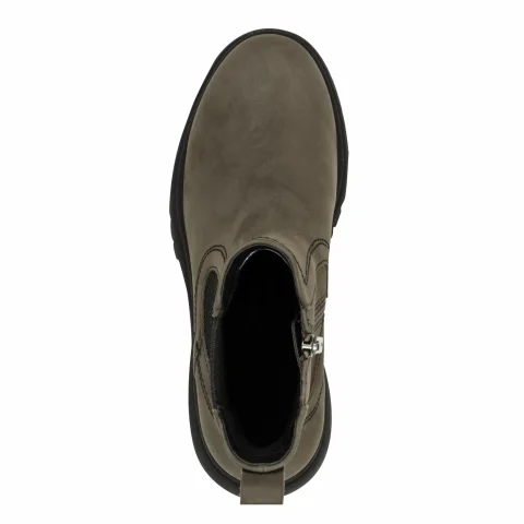 Дамски Равни Боти TAMARIS – 1-25423-45-722 OLIVE — снимка 5