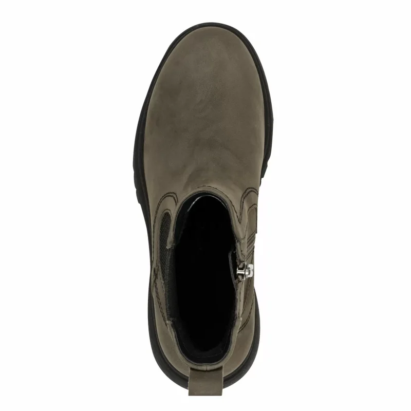 Дамски Равни Боти TAMARIS – 1-25423-45-722 OLIVE — снимка 5
