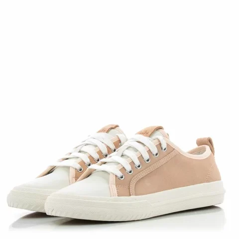 Дамски Гуменки CLARKS – 26169933 ROXBY LACE PALE PEACH — снимка 3