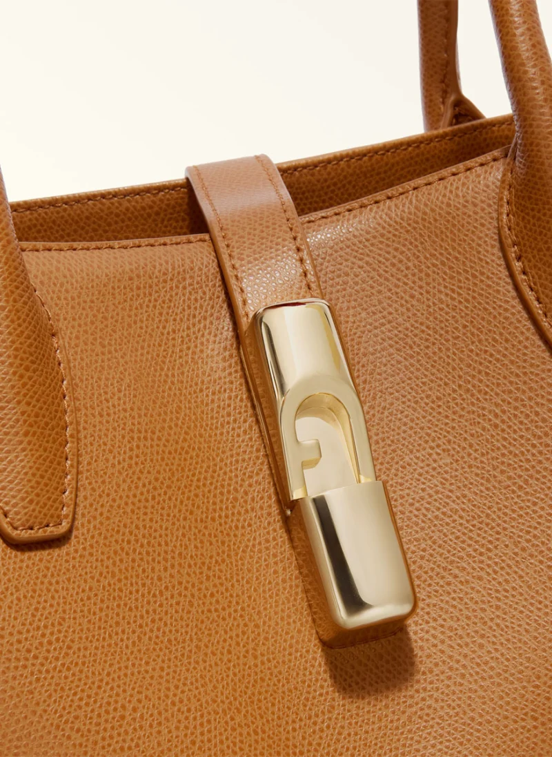 Кожена чанта 'Tote' Furla Goccia Tabbaco — снимка 2