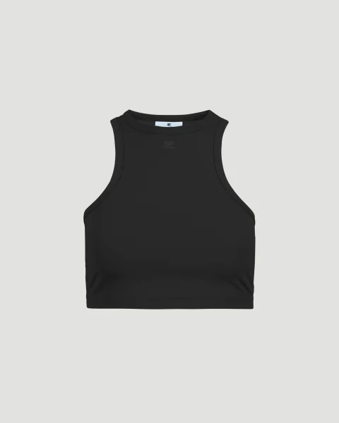 Scuba Bra Top in Black