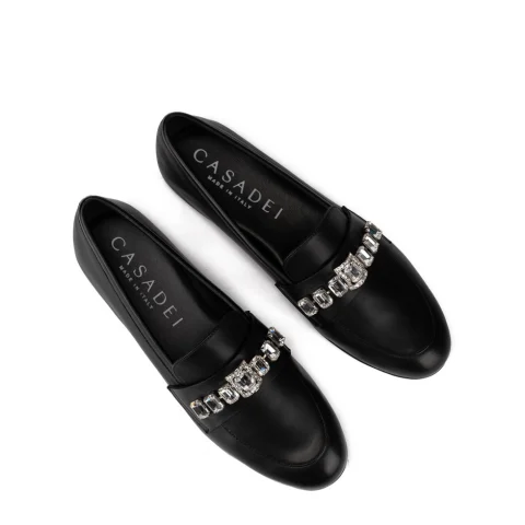 Дамски кожени мокасини Casadei — снимка 7