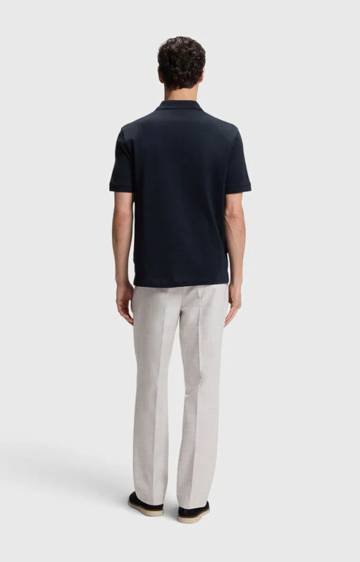 Поло-шърт в тъмносин цвят — снимка 2