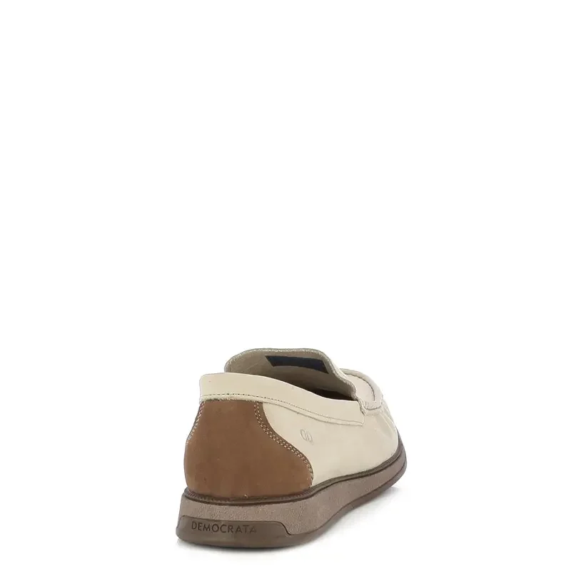 Мъжки Мокасини DEMOCRATA – 252301-004 NASH CREAM/BEIGE — снимка 2
