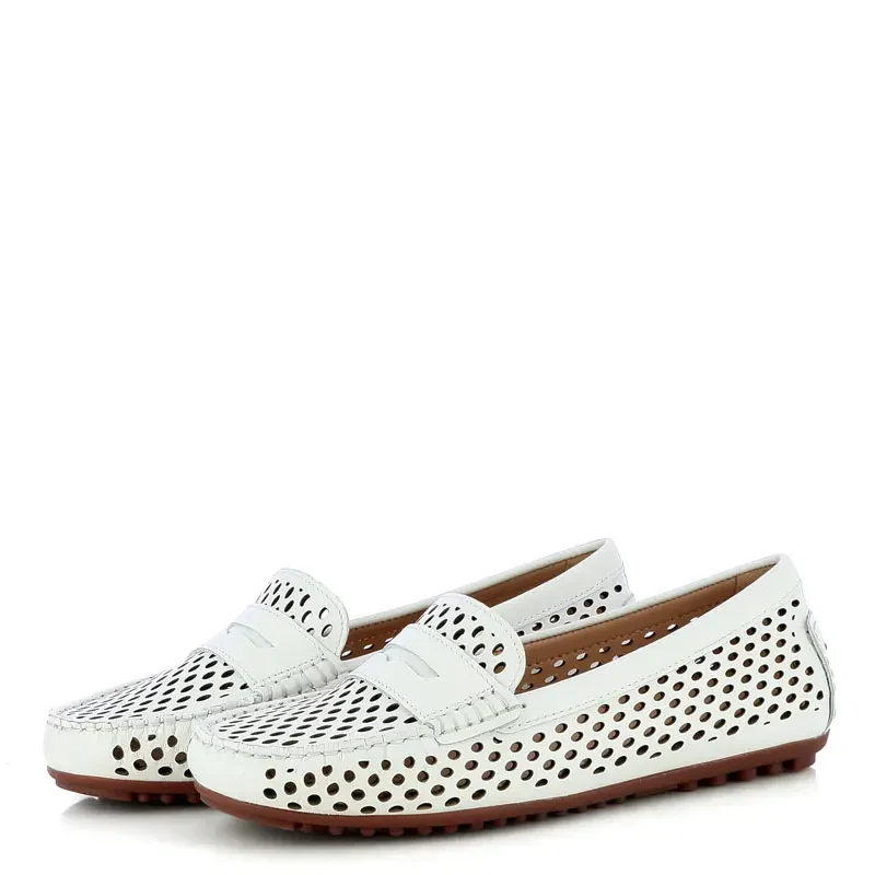 Дамски Мокасини WIRTH – 75527 ALL DAY BRANCO — снимка 3