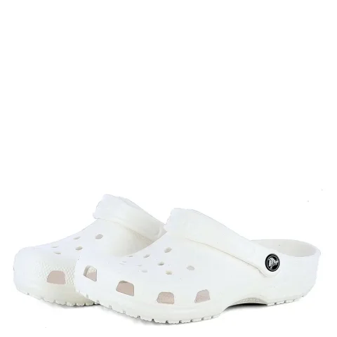 Сабо CROCS – 10001-100 CLASSIC WHITE — снимка 3