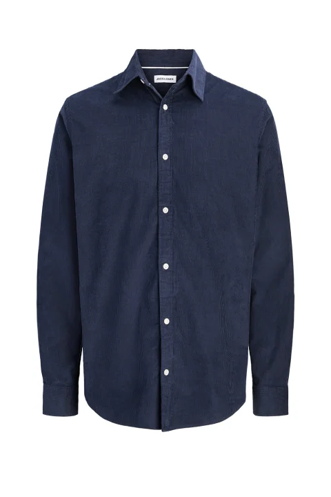 Риза Jjefield Cord 12298525 19-3923 TCX navy blazer