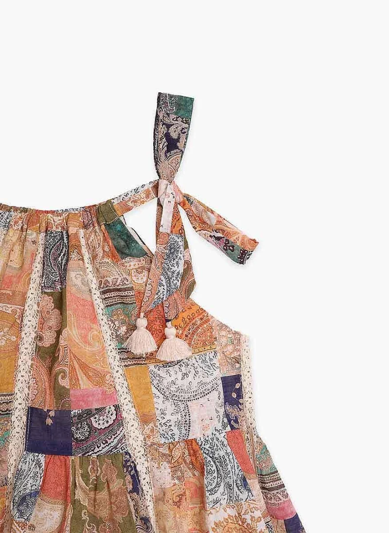 Топ с принт Zimmermann Kids — снимка 4