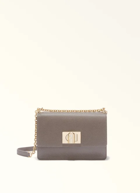 Мини Crossbody чанта Furla 1927 Urban Gray