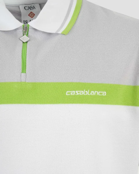 Grey Short Sleeve Polo Shirt — снимка 2