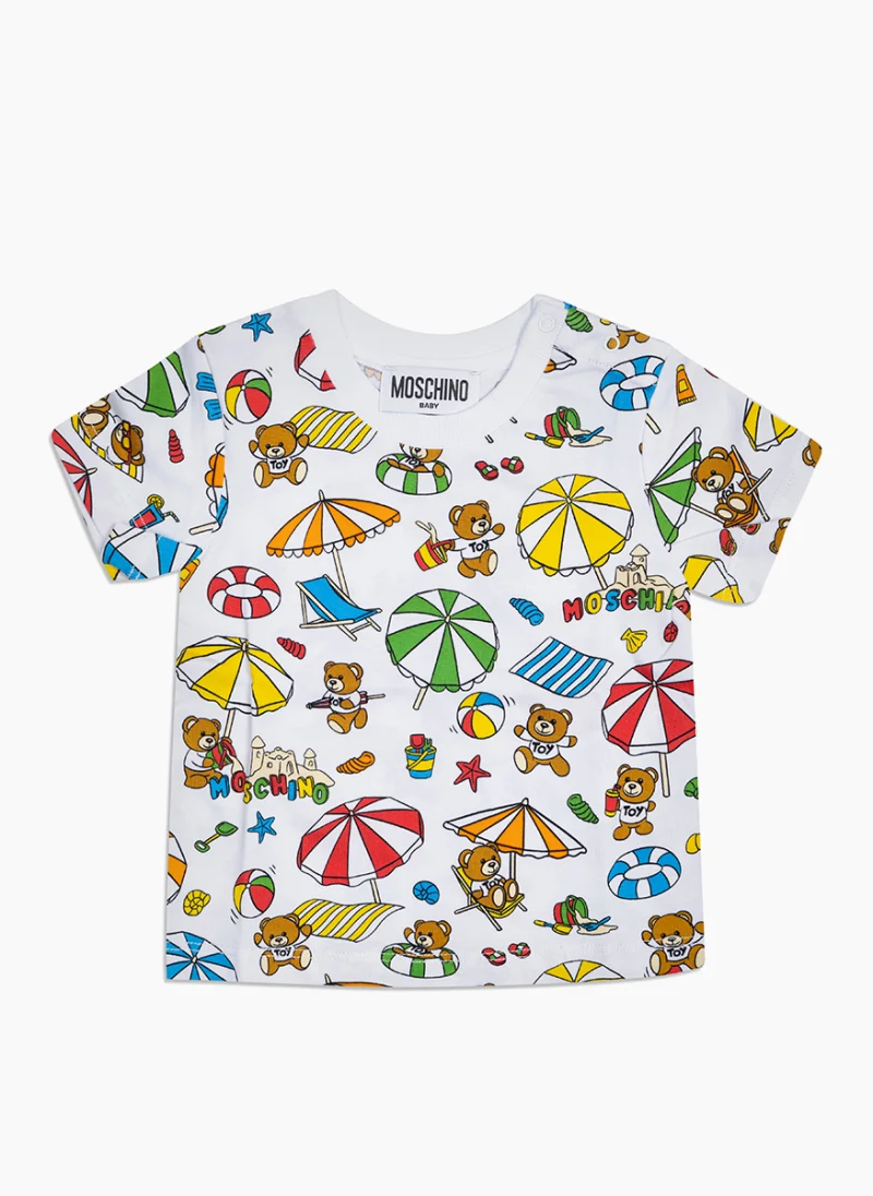 Комплект с мотив 'Teddy Bear' Moschino Kids — снимка 2