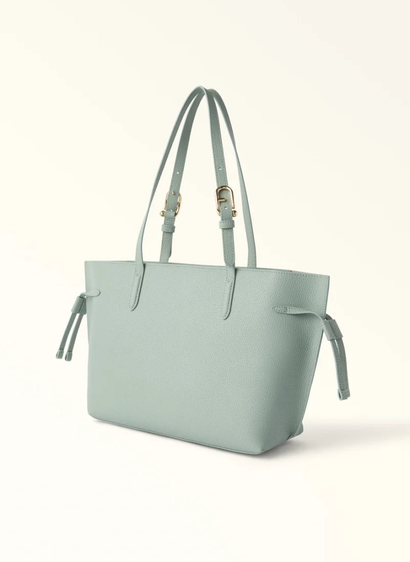 Кожена 'Tote' чанта Furla Ava Winter Sky Cachemire Gray — снимка 2