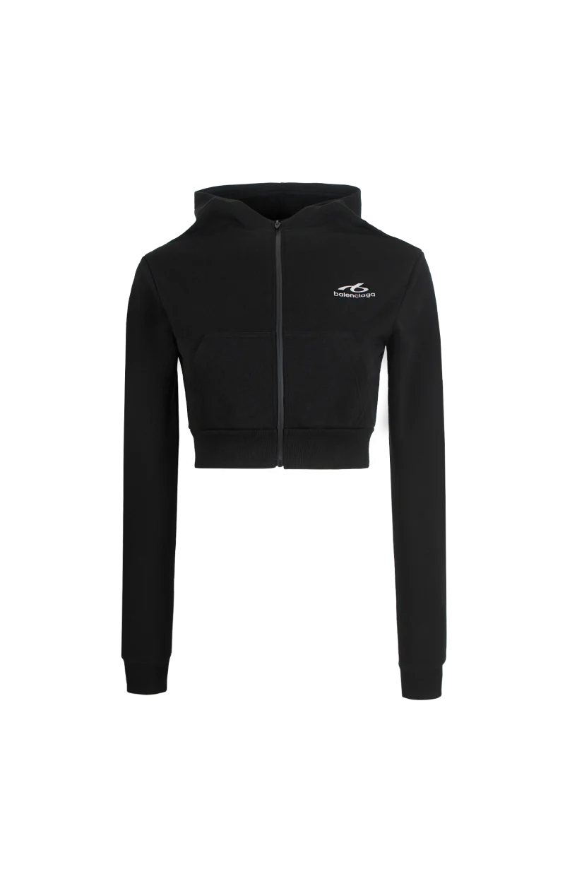 TechWear Cocoon Hoodie in Black