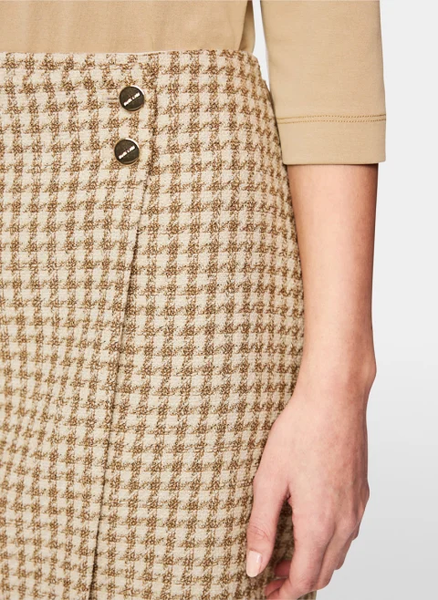 Мини пола 'Houndstooth' Marc Cain Collections — снимка 4