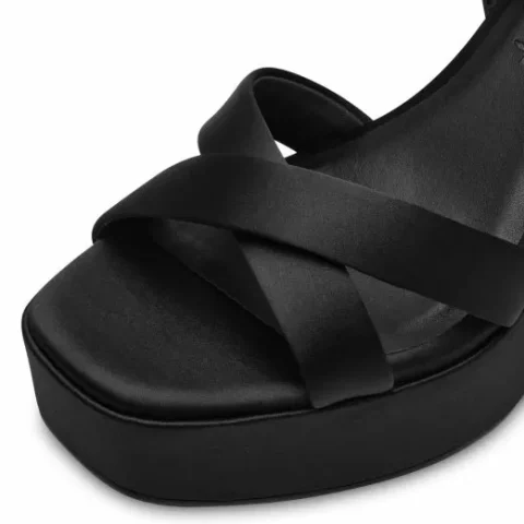 Дамски Сандали На Ток TAMARIS – 1-28050-42-001 BLACK — снимка 4