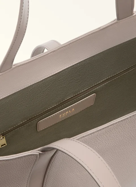 Чанта Furla Goccia Linen L — снимка 5