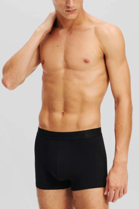 Бельо (Pack of 3) Tonal Logo Trunk Set (3P) A1M47087 999 black — снимка 2