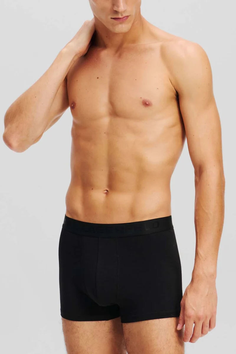 Бельо (Pack of 3) Tonal Logo Trunk Set (3P) A1M47087 999 black — снимка 2