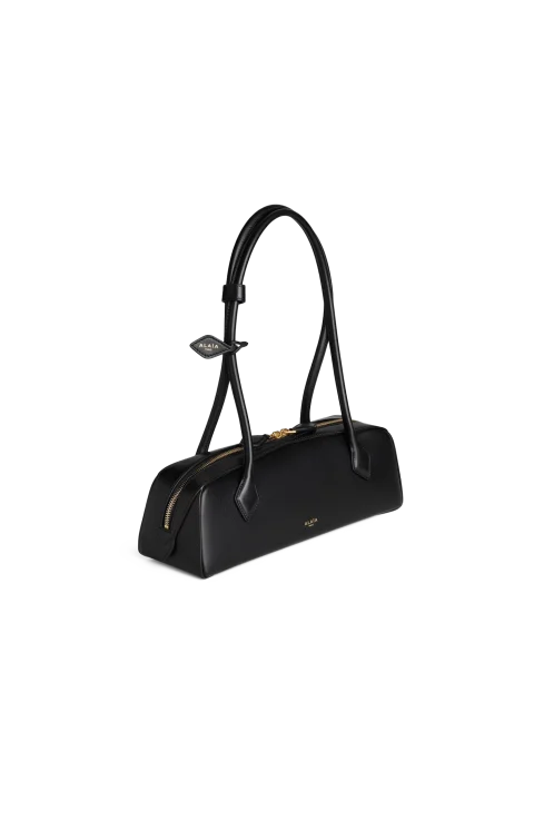 Le Teckel Medium Bag in Black Calfskin — снимка 2