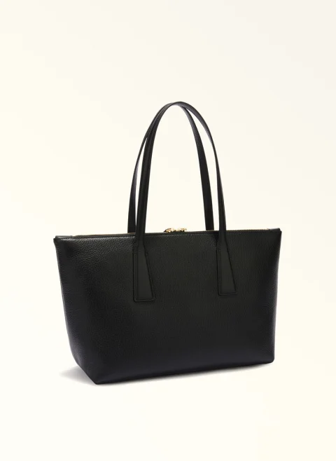 Кожена 'Tote' чанта Furla Olivia Nero M — снимка 4