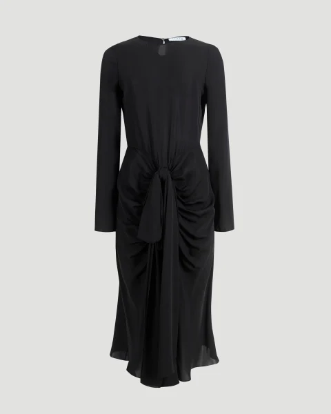 Gathered Midi Dress