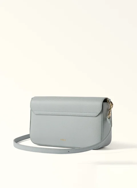 Мини чанта Furla Iride Nebbia Gray — снимка 2